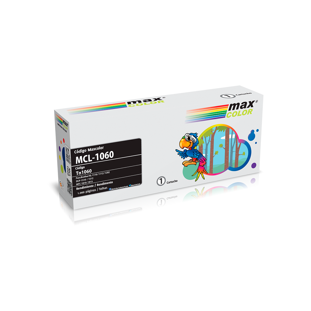 Toner TN1060 Para Brother HL110/1112 DC1512 MFC1810/1815 ALT