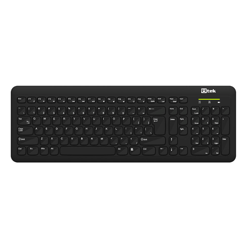 Teclado Inalámbrico UTEK UT-KBW1200 Island Style