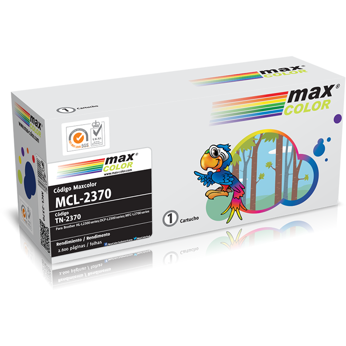 Toner Compatible Brother TN-2370 2600 Pág
