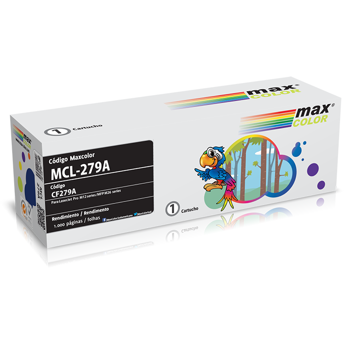 Toner Compatible para HP 79A MCL-279A 1000 Páginas