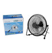 Ventilador metalico USB 4 Pulgadas Negro Factorytech