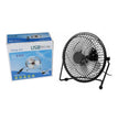 Ventilador metalico USB 6 Pulgadas Negro Factorytech