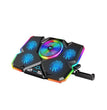 Ventilador Notebook Gamer 5 Vent RGB 12 Efectos 14 / 17 Pulg