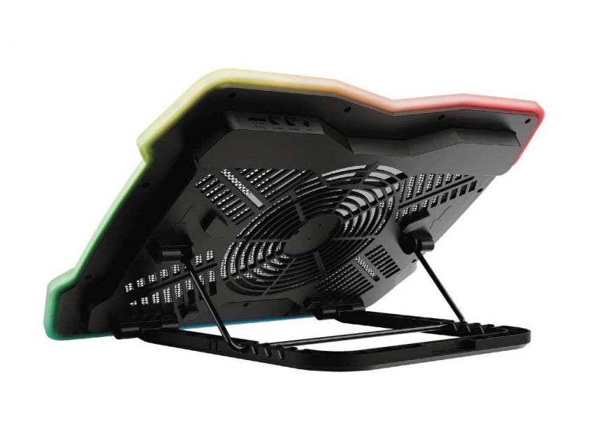 Ventilador Notebook Gamer RGB 13 / 17 Pulgadas Trust Aura GXT1126