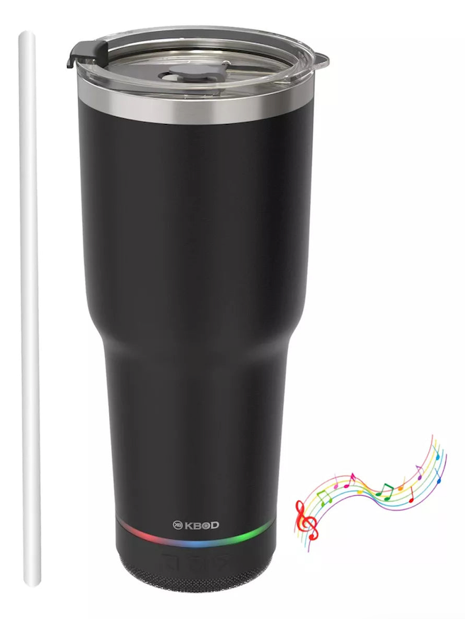 Vaso Termico Frio Caliente 900ml con parlante bluetooth