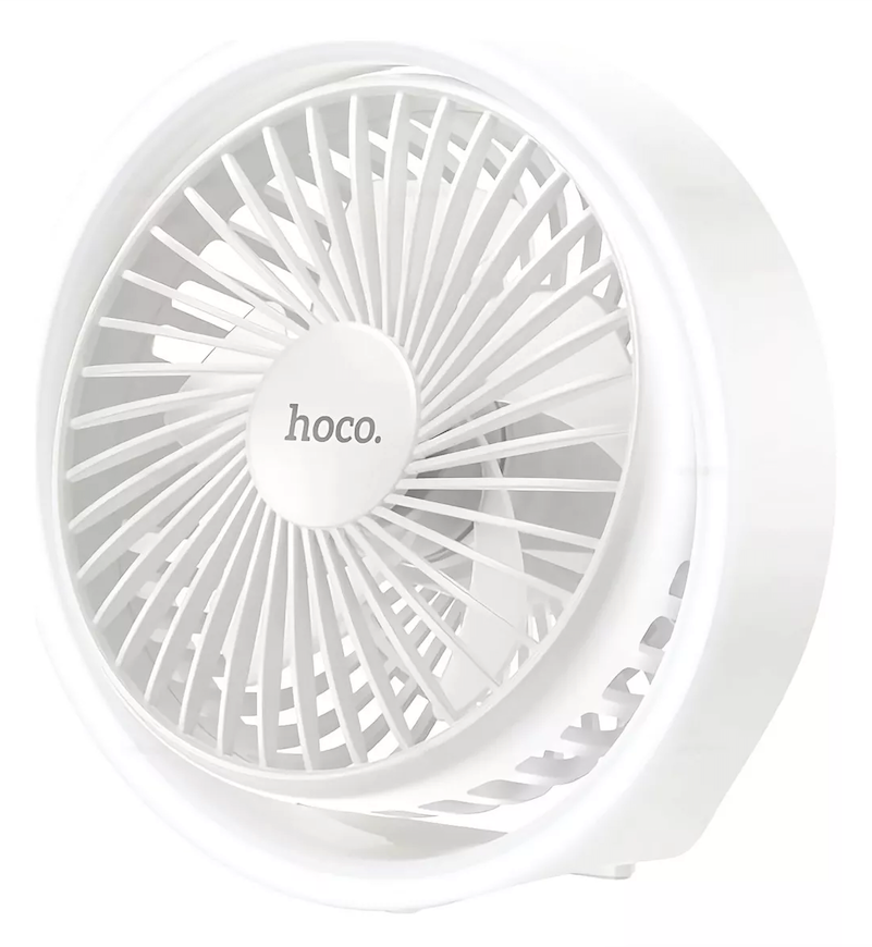 Ventilador Sobremesa Recargable con Luz HOCO HX22