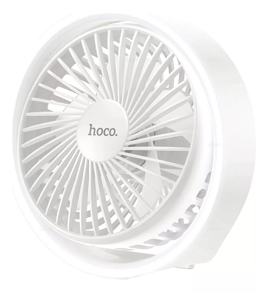 Ventilador Sobremesa Recargable con Luz HOCO HX22