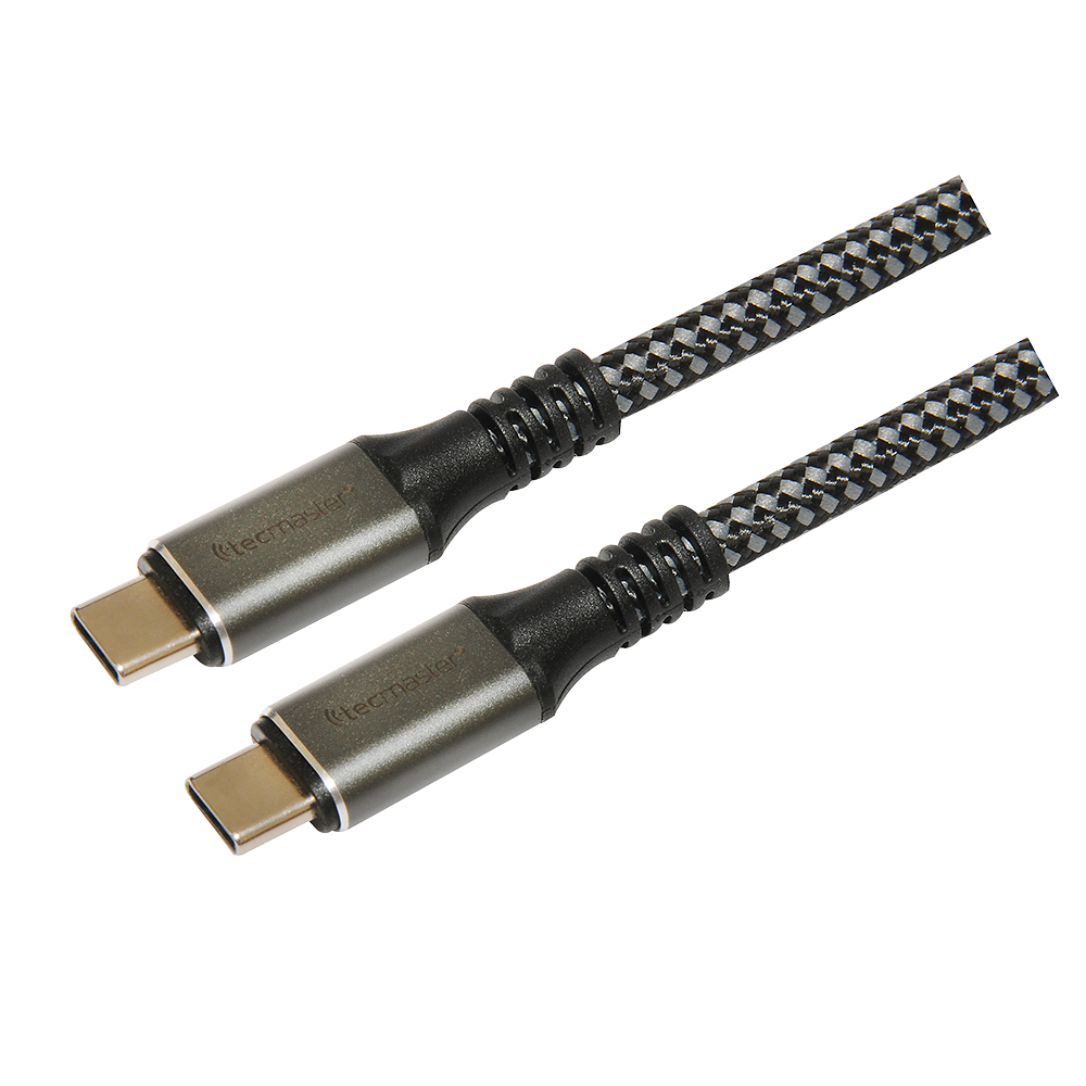 Cable USB-C a USB 240W 1.2MT Soporte 4K 8K  Enmallado Tecmaster