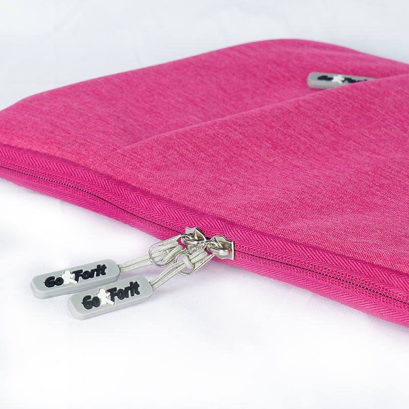 Funda Acolchada Para Macbook Air Pro 13 Goforit Fucsia